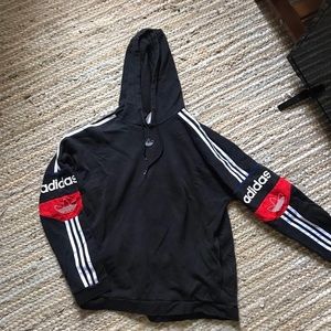 adidas hoodie with side pockets